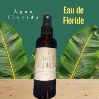 Eau de Floride spirituelle pour purification énergétique et protection