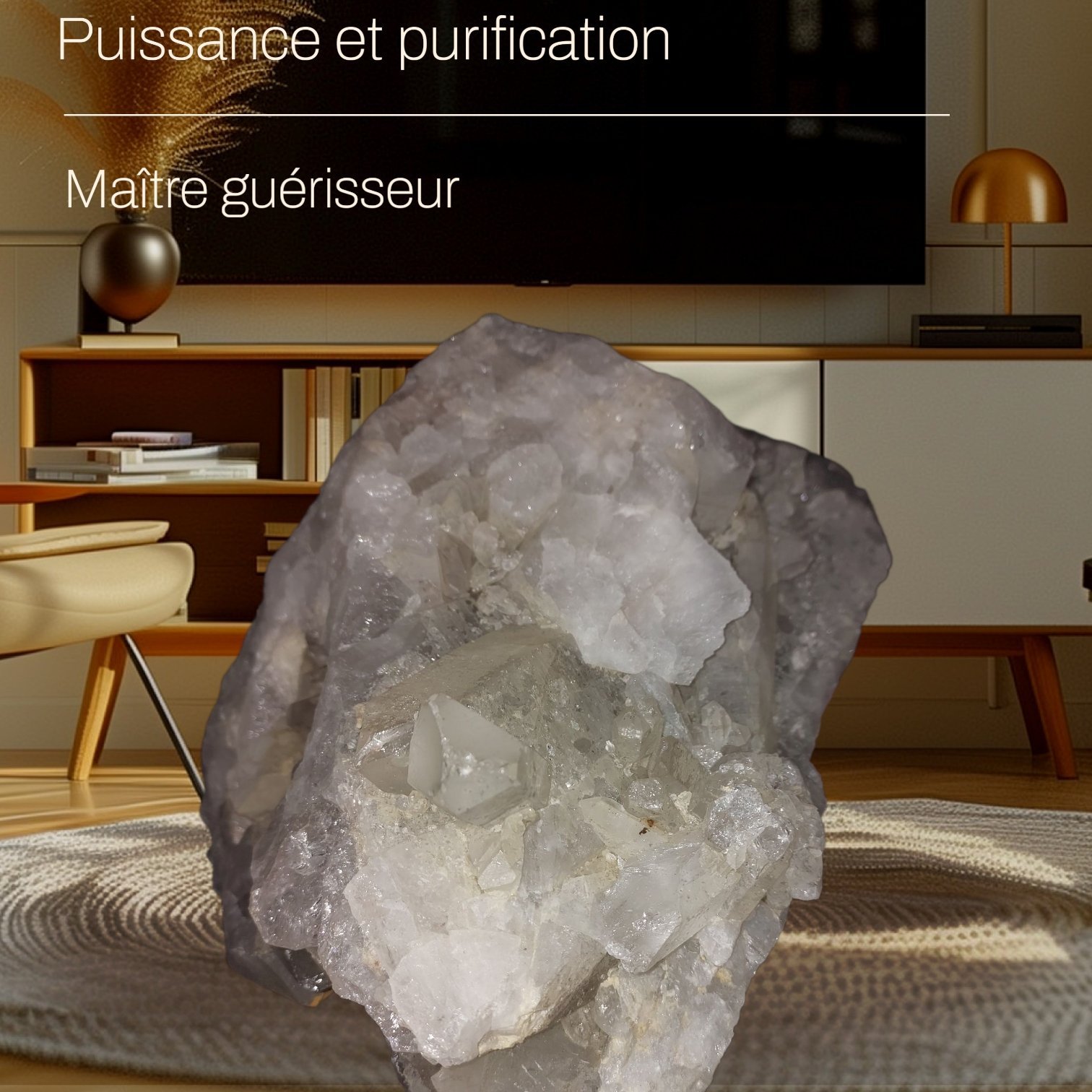 Cristal de Roche Brut XXL 4,183 kg
