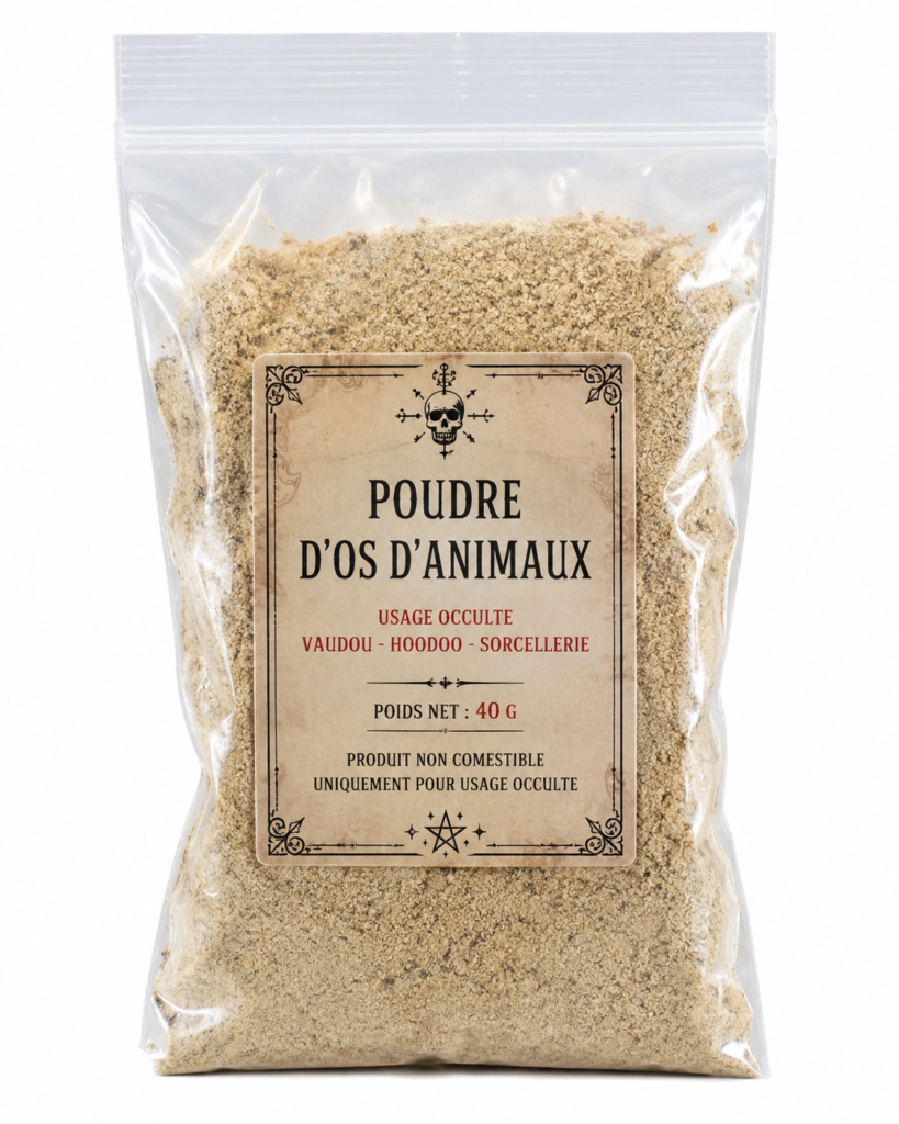Poudre d’os sorcellerie
