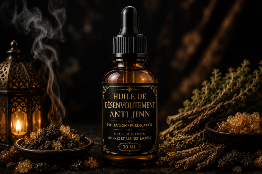 Huile de protection anti jinn